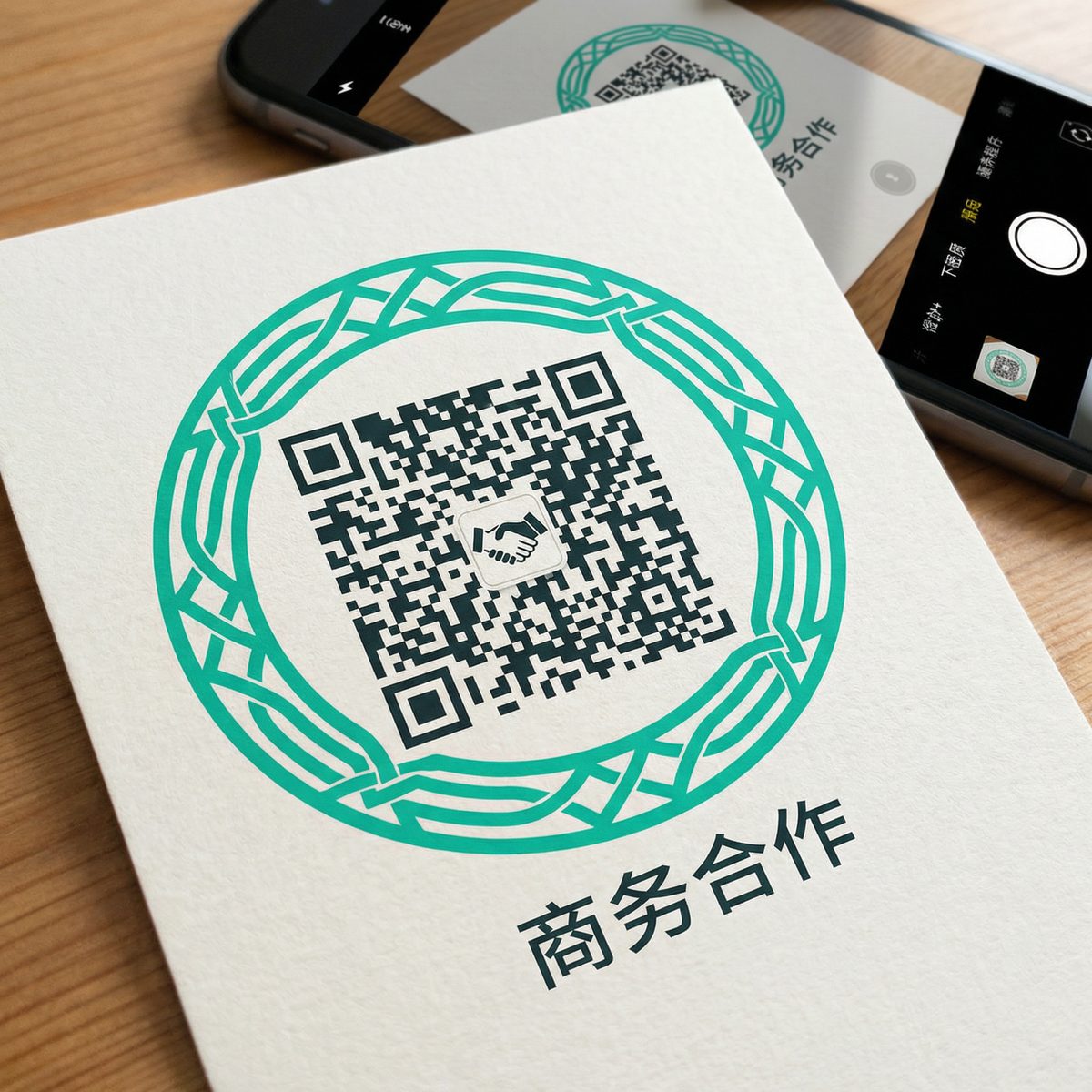 暴躁老女人商务合作二维码