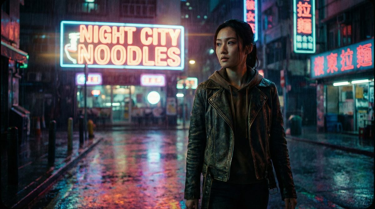 暴躁老女人原创影视短片《霓虹迷途》视频